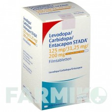 ЛЕВОДОПА (LEVODOPA) 125/31,25/200 таблетки 175 шт - Леводопа, Карбідопа, Ентакапон STADAPHARM