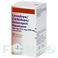 ЛЕВОДОПА (LEVODOPA) 150/37,5/200 таблетки 30 шт - Леводопа, Карбидопа, Энтакапон HEUMANN PHARMA