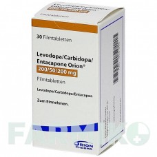 ЛЕВОДОПА (LEVODOPA) 200/50/200 таблетки 30 шт - Леводопа, Карбидопа, Энтакапон ORION