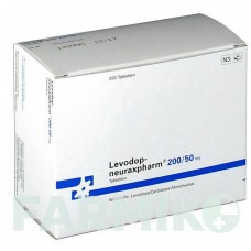 ЛЕВОДОПА (LEVODOPA) 200/50 мг таблетки 200 шт - Леводопа, Карбидопа NEURAXPHARM
