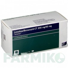 ЛЕВОДОПА (LEVODOPA) 200 мг/50 мг таблетки 100 шт - Леводопа, Бенсеразид ABZ PHARMA