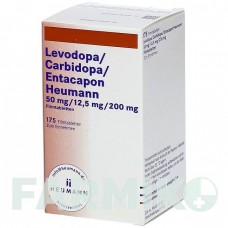 ЛЕВОДОПА (LEVODOPA) 50/12,5/200 таблетки 30 шт - Леводопа, Карбидопа, Энтакапон HEUMANN PHARMA