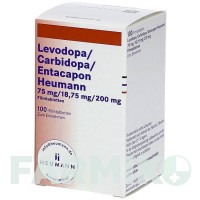 ЛЕВОДОПА (LEVODOPA) 75/18,75/200 таблетки 175 шт - Леводопа, Карбідопа, Ентакапон HEUMANN PHARMA