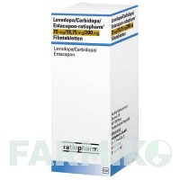 ЛЕВОДОПА (LEVODOPA) 75/18,75/200 таблетки 30 шт - Леводопа, Карбидопа, Энтакапон RATIOPHARM