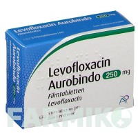 ЛЕВОФЛОКСАЦИН (LEVOFLOXACIN) 250 мг таблетки 5 шт - Левофлоксацин PUREN PHARMA