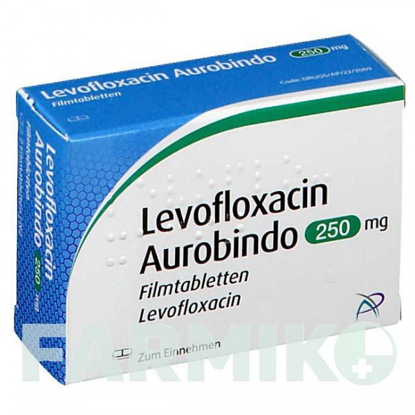 ЛЕВОФЛОКСАЦИН (LEVOFLOXACIN) 250 мг таблетки 10 шт - Левофлоксацин PUREN PHARMA