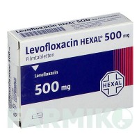 ЛЕВОФЛОКСАЦИН (LEVOFLOXACIN) 500 мг таблетки 7 шт - Левофлоксацин HEXAL