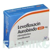 ЛЕВОФЛОКСАЦИН (LEVOFLOXACIN) 500 мг таблетки 7 шт - Левофлоксацин PUREN PHARMA