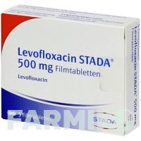 ЛЕВОФЛОКСАЦИН (LEVOFLOXACIN) 500 мг таблетки 5 шт - Левофлоксацин STADAPHARM