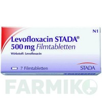 ЛЕВОФЛОКСАЦИН (LEVOFLOXACIN) 500 мг таблетки 7 шт - Левофлоксацин STADAPHARM