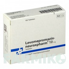 ЛЕВОМЕПРОМАЗИН (LEVOMEPROMAZIN) 10 мг таблетки 100 шт - Левомепромазин NEURAXPHARM