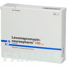 ЛЕВОМЕПРОМАЗИН (LEVOMEPROMAZIN) 100 мг таблетки 100 шт - Левомепромазин NEURAXPHARM