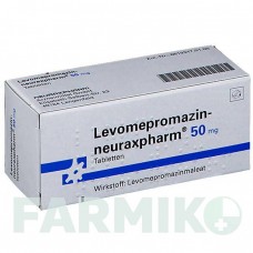 ЛЕВОМЕПРОМАЗИН (LEVOMEPROMAZIN) 50 мг таблетки 20 шт - Левомепромазин NEURAXPHARM