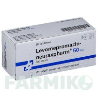 ЛЕВОМЕПРОМАЗИН (LEVOMEPROMAZIN) 50 мг таблетки 50 шт - Левомепромазин NEURAXPHARM