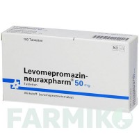ЛЕВОМЕПРОМАЗИН (LEVOMEPROMAZIN) 50 мг таблетки 100 шт - Левомепромазин NEURAXPHARM