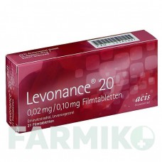 ЛЕВОНАНС (LEVONANCE) 0,02 мг/0,10 мг таблетки 21 шт - Левоноргестрел, Этинилэстрадиол ACIS