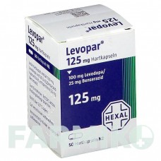 ЛЕВОПАР (LEVOPAR) 125 мг капсулы 50 шт - Леводопа, Бенсеразид HEXAL