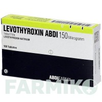 ЛЕВОТИРОКСИН (LEVOTHYROXIN) 150 мкг таблетки 100 шт - Левотироксин ABDI FARMA