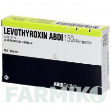 ЛЕВОТИРОКСИН (LEVOTHYROXIN) 150 мкг таблетки 50 шт - Левотироксин ABDI FARMA