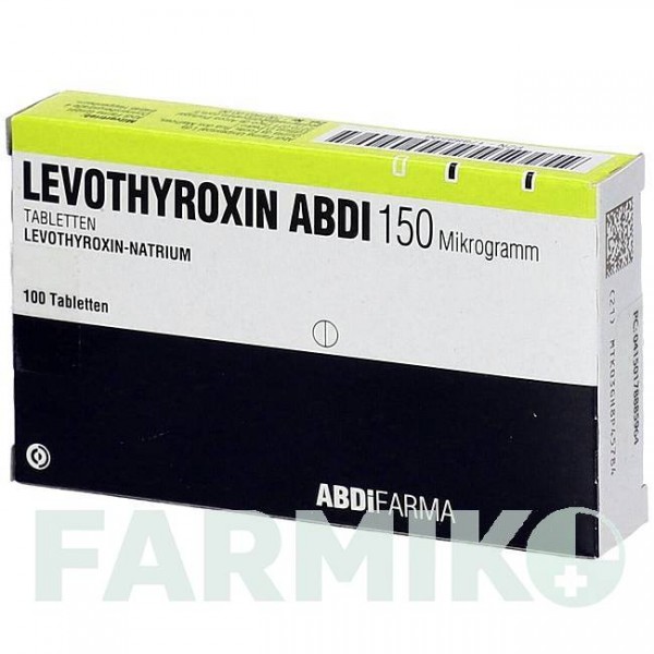 ЛЕВОТИРОКСИН (LEVOTHYROXIN) 150 мкг таблетки 50 шт - Левотироксин ABDI FARMA