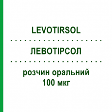 ЛЕВОТИРСОЛ (LEVOTIRSOL) 100 мкг раствор оральный 30 шт 1 мл - Левотироксин IBSA FARMACEUTICI
