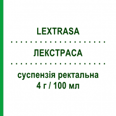 ЛЕКСТРАСА (LEXTRASA) 4 г/100 мл суспензия ректальная 7 шт 100 мл - Месалазин ALFASIGMA