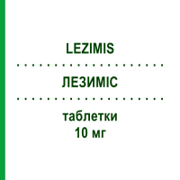 ЛЕЗИМИС (LEZIMIS) 10 мг таблетки 30 шт - Эзетимиб ALMUS