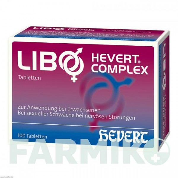 ЛИБО (LIBO) таблетки 100 шт - Гомеопатия HEVERT
