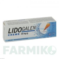 ЛИДОГАЛЕН (LIDOGALEN) 40 мг/г крем 5 г - Лидокаин GALENPHARMA