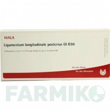 ЛІГАМЕНТУМ ЛОНГІТУДИНАЛЕ (LIGAMENTUM LONGITUDINALE) D 30 ампули 10x1 мл - Гомеопатія WALA HEILMITTEL