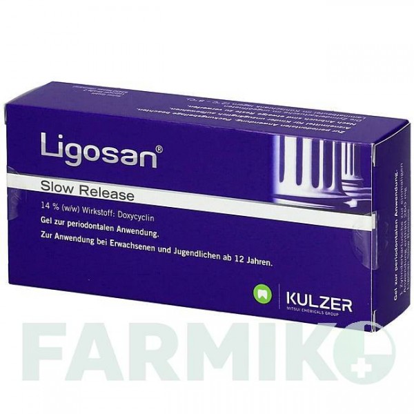 ЛИГОСАН (LIGOSAN) 14% гель 2x0,26 г - Доксициклин KULZER