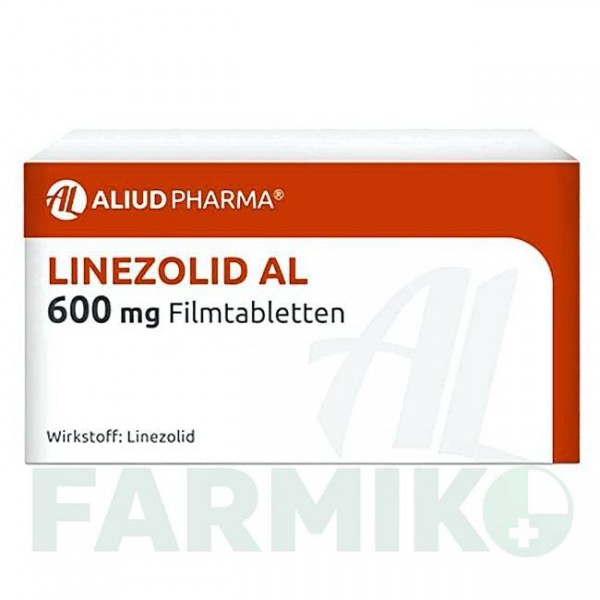 ЛИНЕЗОЛІД (LINEZOLID) 600 мг таблетки 10 шт - Лінезолід ALIUD PHARMA