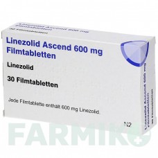 ЛИНЕЗОЛИД (LINEZOLID) 600 мг таблетки 30 шт - Линезолид ASCEND