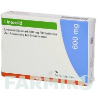 ЛИНЕЗОЛІД (LINEZOLID) 600 мг таблетки 30 шт - Лінезолід GLENMARK