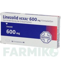 ЛИНЕЗОЛИД (LINEZOLID) 600 мг таблетки 10 шт - Линезолид HEXAL