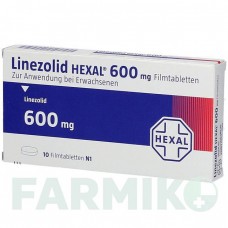 ЛИНЕЗОЛІД (LINEZOLID) 600 мг таблетки 10 шт - Лінезолід HEXAL