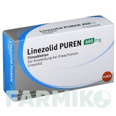 ЛИНЕЗОЛІД (LINEZOLID) 600 мг таблетки 30 шт - Лінезолід PUREN PHARMA