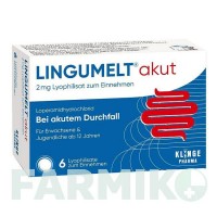 ЛІНГУМЕЛТ (LINGUMELT) 2 мг таблетки 6 шт - Лоперамід KLINGE PHARMA