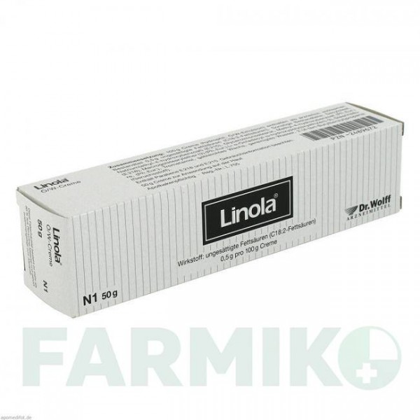 ЛИНОЛА (LINOLA) крем 50 г - Смягчающие защитные вещества DR.AUGUST WOLFF