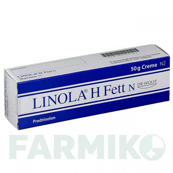 ЛІНОЛА (LINOLA) крем 50 г - Преднізолон DR.AUGUST WOLFF