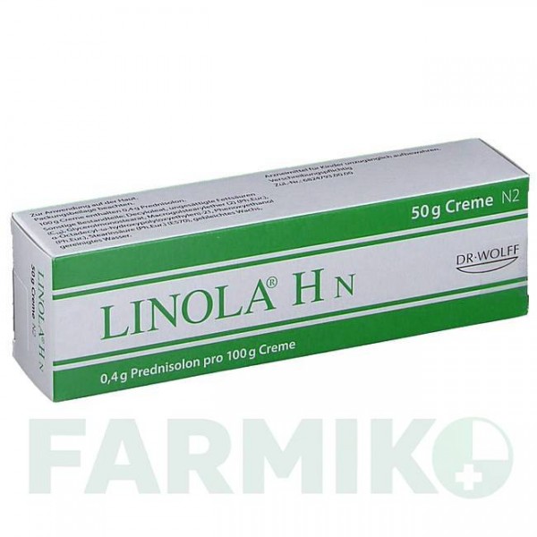 ЛИНОЛА (LINOLA) крем 50 г - Преднизолон DR.AUGUST WOLFF