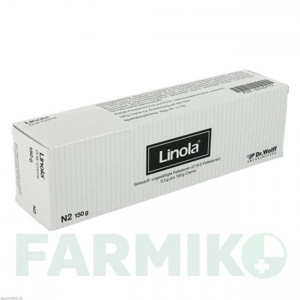 ЛИНОЛА (LINOLA) крем 150 г - Смягчающие защитные вещества DR.AUGUST WOLFF