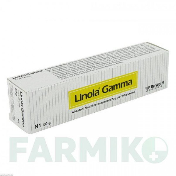 ЛИНОЛА ГАММА (LINOLA GAMMA) крем 50 г - Гамоленовая кислота DR.AUGUST WOLFF