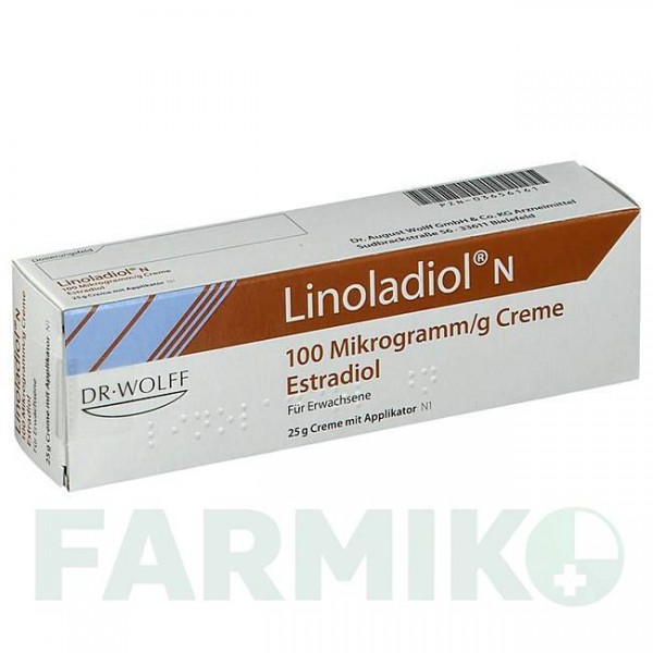 ЛИНОЛАДИОЛ (LINOLADIOL) крем 25 г - Эстрадиол DR.AUGUST WOLFF