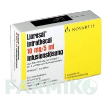 ЛІОРЕЗАЛ (LIORESAL) 10 мг розчин 5 мл - Баклофен NOVARTIS
