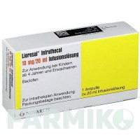 ЛИОРЕЗАЛ (LIORESAL) 10 мг раствор 5x20 мл - Баклофен NOVARTIS