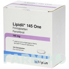 ЛІПІДИЛ (LIPIDIL) 145 таблетки 100 шт - Фенофібрат KOHLPHARMA
