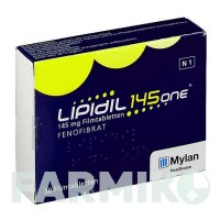 ЛІПІДИЛ (LIPIDIL) 145 мг таблетки 30 шт - Фенофібрат VIATRIS