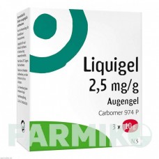 ЛИКВИГЕЛЬ (LIQUIGEL) 2,5 мг/г пипетки 30x0,5 г - Карбомер THEA FARMA