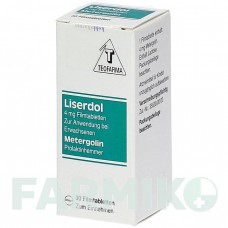 ЛИЗЕРДОЛ (LISERDOL) таблетки 30 шт - Метерголин KOHLPHARMA